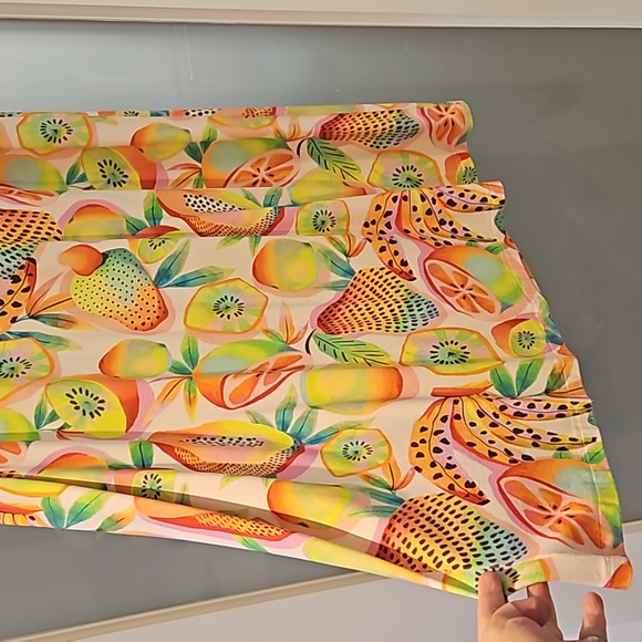 FARM RIO Tropical Fruit Maxi Skirt. - Picture 3 of 7